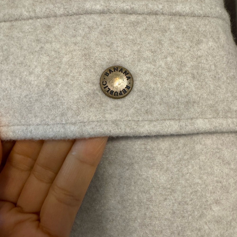 Banana Republic Light taupe Utility Jacket - Picture 5 of 7